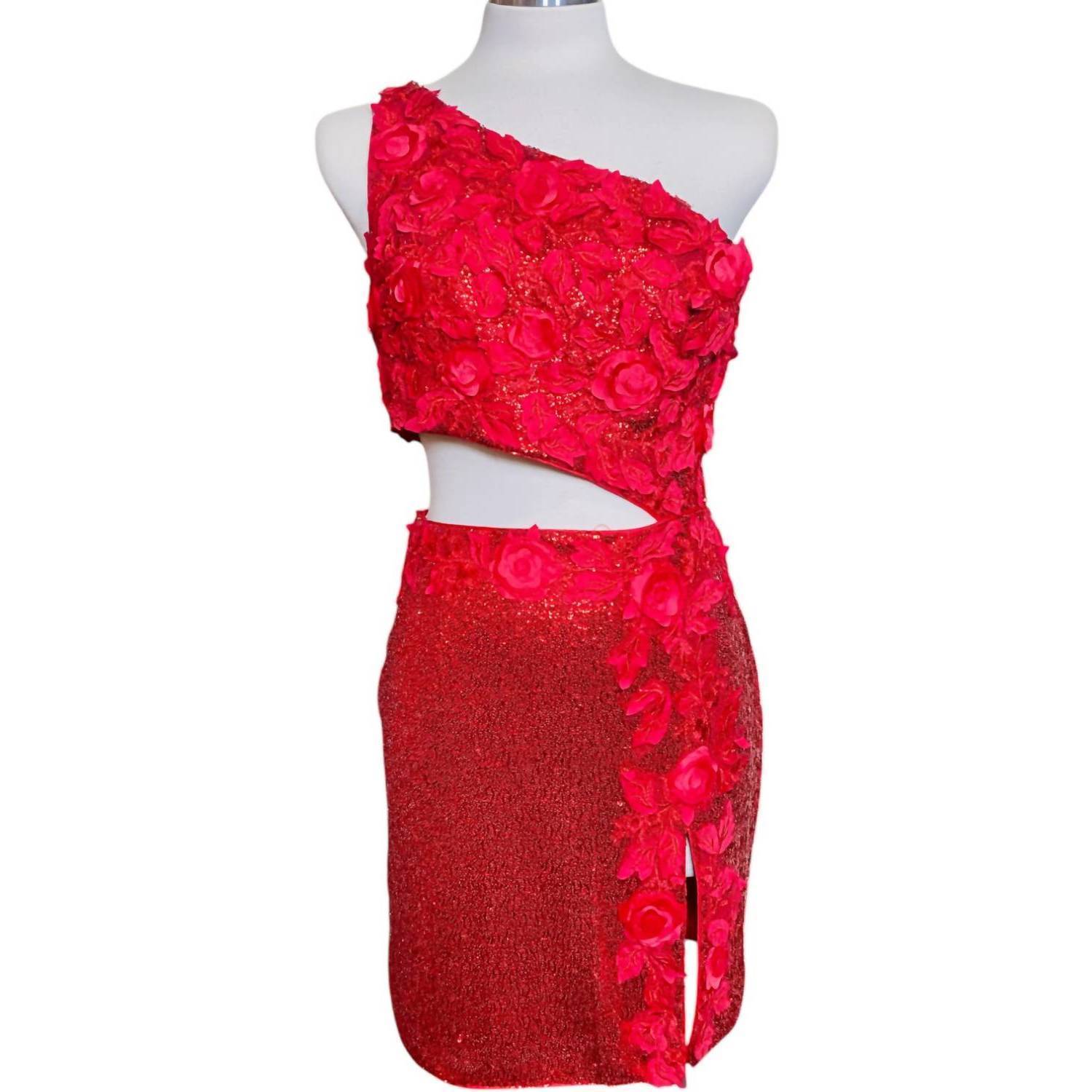 New Jovani Michelle Dress In Red